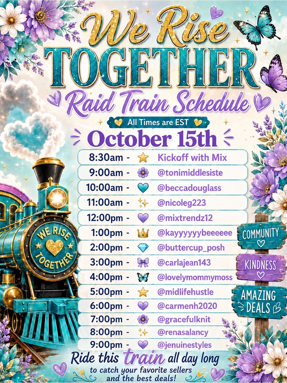 💖We Rise Together Raid Train🙌🏼 - Picture 2 of 2